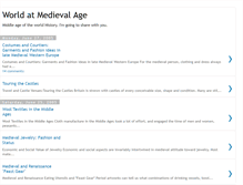 Tablet Screenshot of medieval-world.blogspot.com