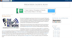 Desktop Screenshot of preachercaleb.blogspot.com