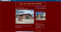 Desktop Screenshot of casaenventacanoves.blogspot.com