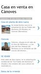 Mobile Screenshot of casaenventacanoves.blogspot.com