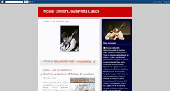 Desktop Screenshot of nicolasemilfork.blogspot.com