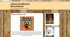 Desktop Screenshot of librarygoddesses-boardbooks.blogspot.com