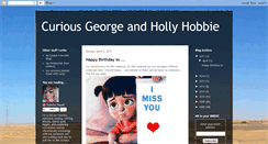Desktop Screenshot of curiousgeorgeandhollyhobby.blogspot.com