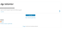 Tablet Screenshot of 2008-dgs-sonuclari.blogspot.com