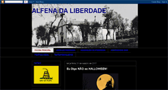 Desktop Screenshot of alfenadaliberdade.blogspot.com