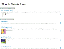 Tablet Screenshot of 100vs0chobotscheats.blogspot.com