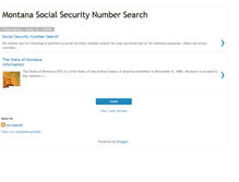 Tablet Screenshot of montana-social-security-search.blogspot.com