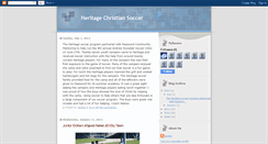 Desktop Screenshot of heritagechristianeagles.blogspot.com