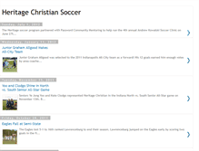 Tablet Screenshot of heritagechristianeagles.blogspot.com
