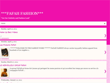 Tablet Screenshot of fafah-fashion.blogspot.com