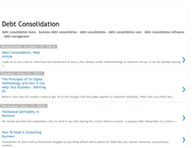 Tablet Screenshot of debt-consolidation-college.blogspot.com