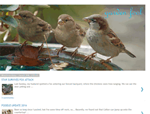 Tablet Screenshot of gardenfool.blogspot.com