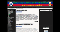 Desktop Screenshot of prcphilippineboardexamresults.blogspot.com