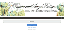 Tablet Screenshot of butternutsage.blogspot.com