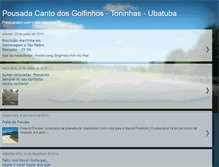 Tablet Screenshot of cantodosgolfinhos.blogspot.com