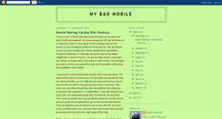 Desktop Screenshot of mybadmobile.blogspot.com
