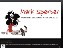 Tablet Screenshot of marksperber.blogspot.com