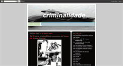 Desktop Screenshot of criminalidade00.blogspot.com