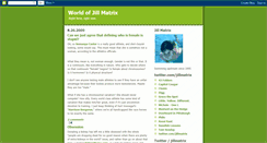 Desktop Screenshot of jillmatrix.blogspot.com