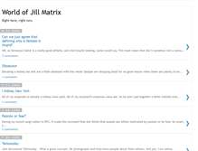 Tablet Screenshot of jillmatrix.blogspot.com