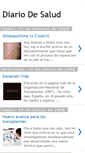 Mobile Screenshot of diariodesalud.blogspot.com