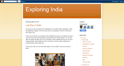 Desktop Screenshot of exetergoestoindia.blogspot.com