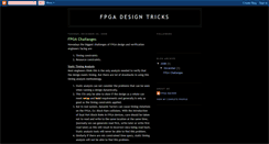 Desktop Screenshot of fpgatricks.blogspot.com