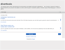 Tablet Screenshot of diverticolo.blogspot.com