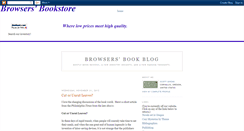Desktop Screenshot of browsersbookstore.blogspot.com