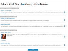 Tablet Screenshot of bokaro-jharkhand.blogspot.com