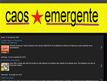 Tablet Screenshot of caos-emergente.blogspot.com