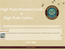 Tablet Screenshot of highpeakscyclery.blogspot.com