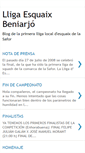 Mobile Screenshot of lligaesquaixbeniarjo.blogspot.com