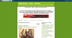 Desktop Screenshot of lederriemen.blogspot.com