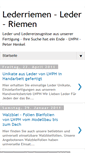Mobile Screenshot of lederriemen.blogspot.com