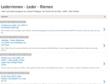 Tablet Screenshot of lederriemen.blogspot.com