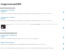 Tablet Screenshot of imagenesisrael2009.blogspot.com