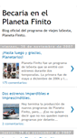 Mobile Screenshot of becariaenelplanetafinito.blogspot.com