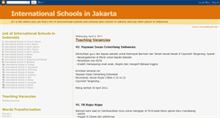 Desktop Screenshot of internationalschooljakarta.blogspot.com