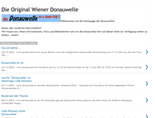 Tablet Screenshot of donauwelle.blogspot.com