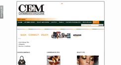 Desktop Screenshot of caribbeanemagazine.blogspot.com