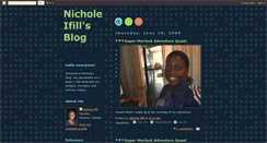 Desktop Screenshot of nicholeifill.blogspot.com