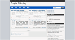 Desktop Screenshot of freight-shipping-uk.blogspot.com