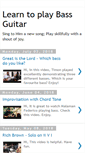 Mobile Screenshot of learnbass.blogspot.com