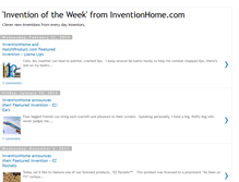 Tablet Screenshot of inventionhome.blogspot.com