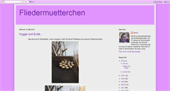 Desktop Screenshot of fliedermuetterchen.blogspot.com