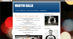 Desktop Screenshot of gallomartin.blogspot.com