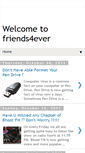 Mobile Screenshot of friends4eversyl.blogspot.com