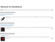 Tablet Screenshot of friends4eversyl.blogspot.com