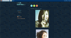 Desktop Screenshot of liakartika.blogspot.com